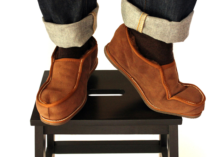 handmade slippers mens