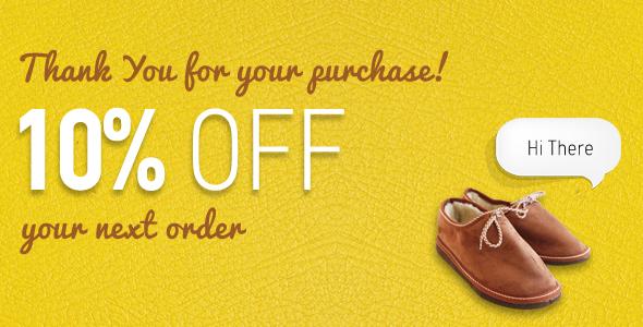 10% OFF your next order-Lefu Shop